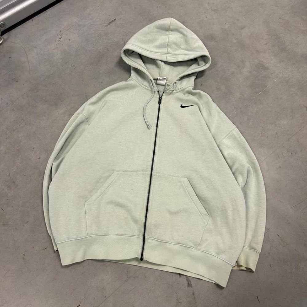 Nike Mint Green Zip Up Hoodie